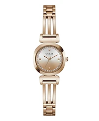 Guess Women's Quartz Rose Gold-Tone Stainless Steel Watch 24mm