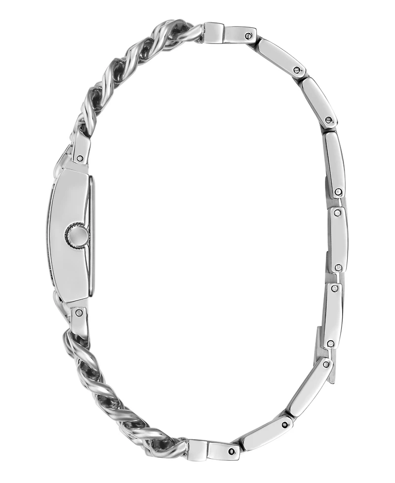Guess Women's Quartz Silver-Tone Stainless Steel Watch 20mm