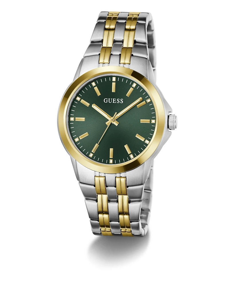 Guess Men's Quartz Two-Tone Stainless Steel Watch 39 mm