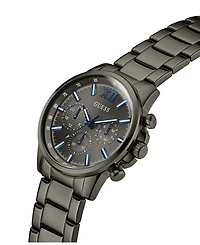 Guess Men's Quartz Gunmetal Stainless Steel Watch 44mm