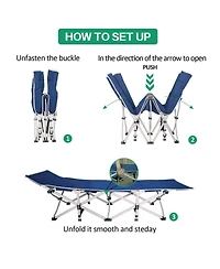 Aofar 2-pack Camping Mattress Sleeping Pad Folding Bed