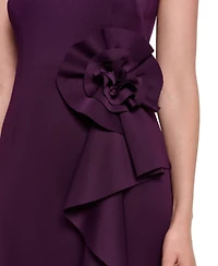 Jessica Howard Women's Sleeveless Cascade Ruffle Dress