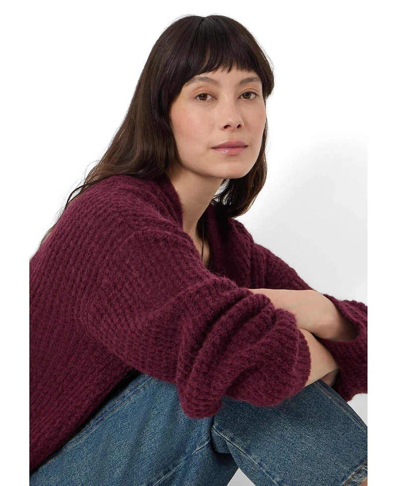 Hush Women's Flossie Waffle Stitch Cardigan