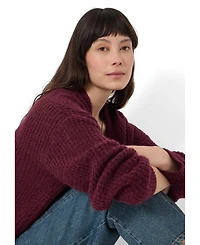 Hush Women's Flossie Waffle Stitch Cardigan