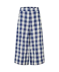 Masai Copenhagen Women's Maportia Gingham Wide-Leg Pants
