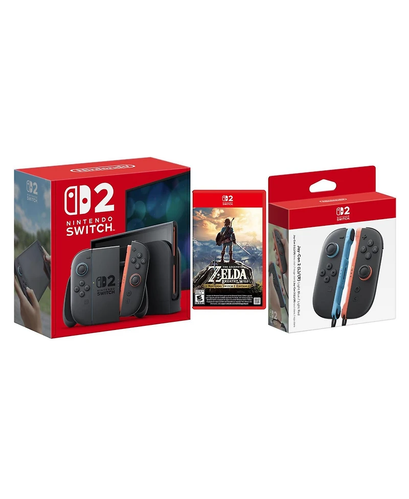Nintendo Switch 2 256GB Zelda Breath of the Wild Bundle Console
