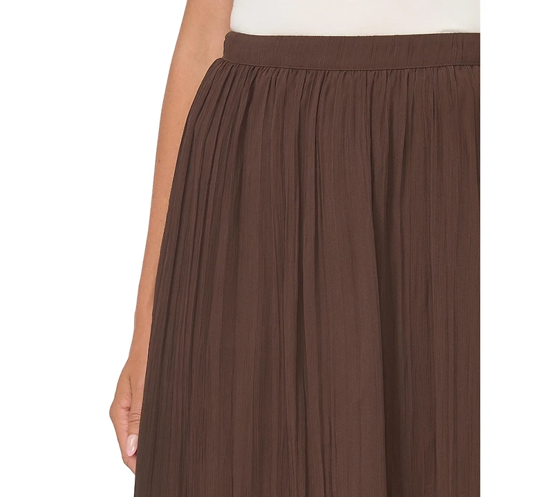 Vince Camuto Women's Pull-On A-Line Midi Skirt