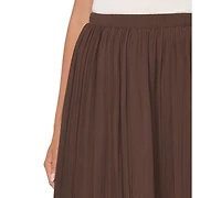 Vince Camuto Women's Pull-On A-Line Midi Skirt