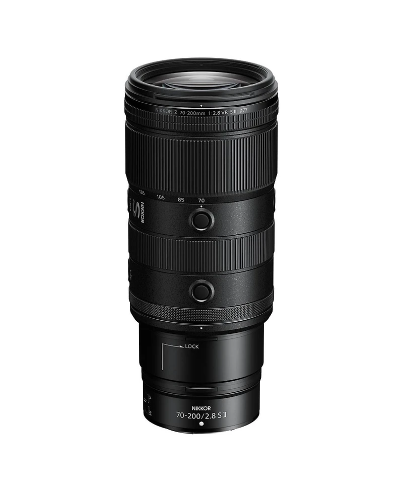 Nikon Nikkor Z 70-200mm f/2.8 Vr S Ii Lens, Bundle with 3-Section Tripod and Cleaning Kit