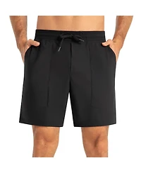 Alpine Swiss Men's Athletic Shorts 7" Inseam Quick Dry Gym Workout Zipper Pockets