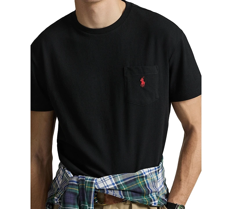 Polo Ralph Lauren Men's Classic Fit Crew Neck Pocket T-Shirt