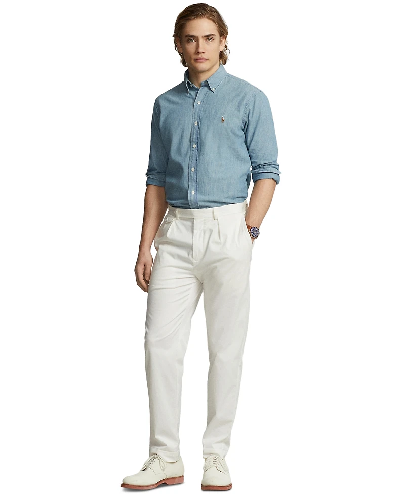 Polo Ralph Lauren Men's Long Sleeve Classic-Fit Chambray Shirt