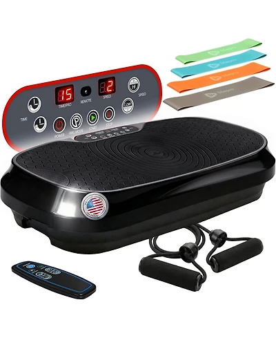 LifePro Waver Mini Vibration Plate – Whole Body Vibration Machine for Weight Loss, Toning, Wellness