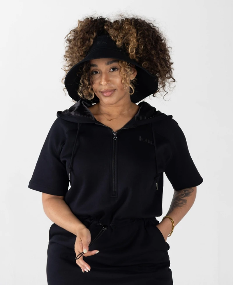 Kin Apparel Unisex Satin Lined Wide Brim Sun Visor