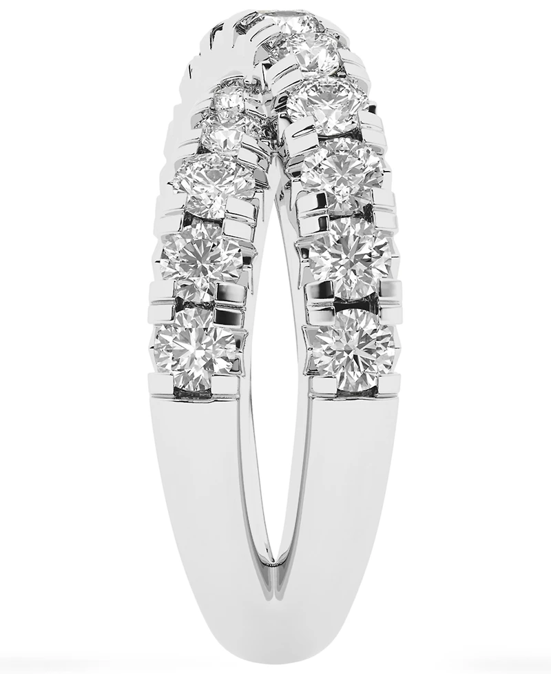 Forever Grown Diamonds Lab-Grown Diamond Ring (2 ct. t.w.) Sterling Silver