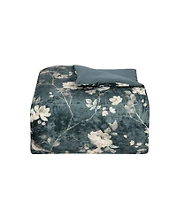 Macy's Midnight Floral All-Season 9-Piece Comforter Set, Full