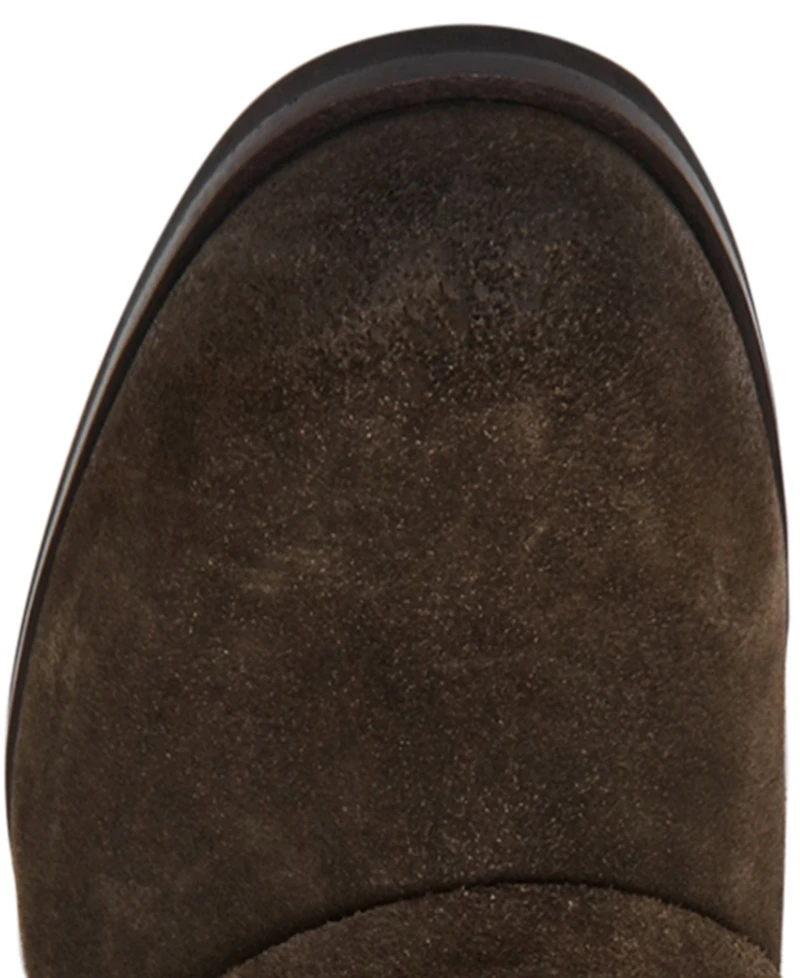 Steve Madden Women's Bozeman Cuffed Block Heel Tall Slouch Boots