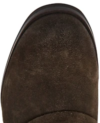 Steve Madden Women's Bozeman Cuffed Block Heel Tall Slouch Boots