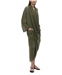 Nocturne Women's Draped Wrap Midi Dress