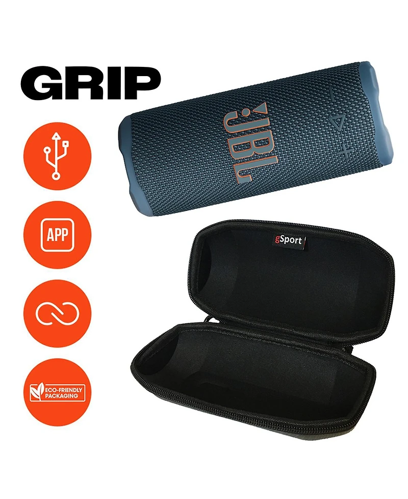Jbl Grip Compact Portable Bluetooth Speaker Bundle with gSport Case