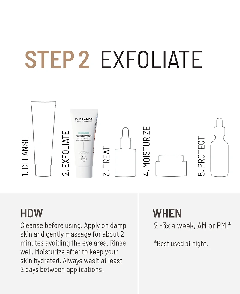 Dr. Brandt Microdermabrasion Renewing Face Exfoliator, 2 oz.