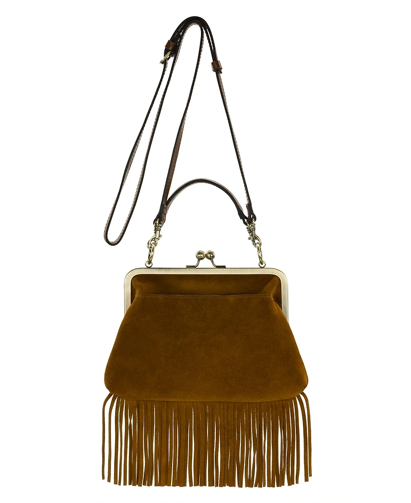 Patricia Nash Vione Leather Small Crossbody Handbag