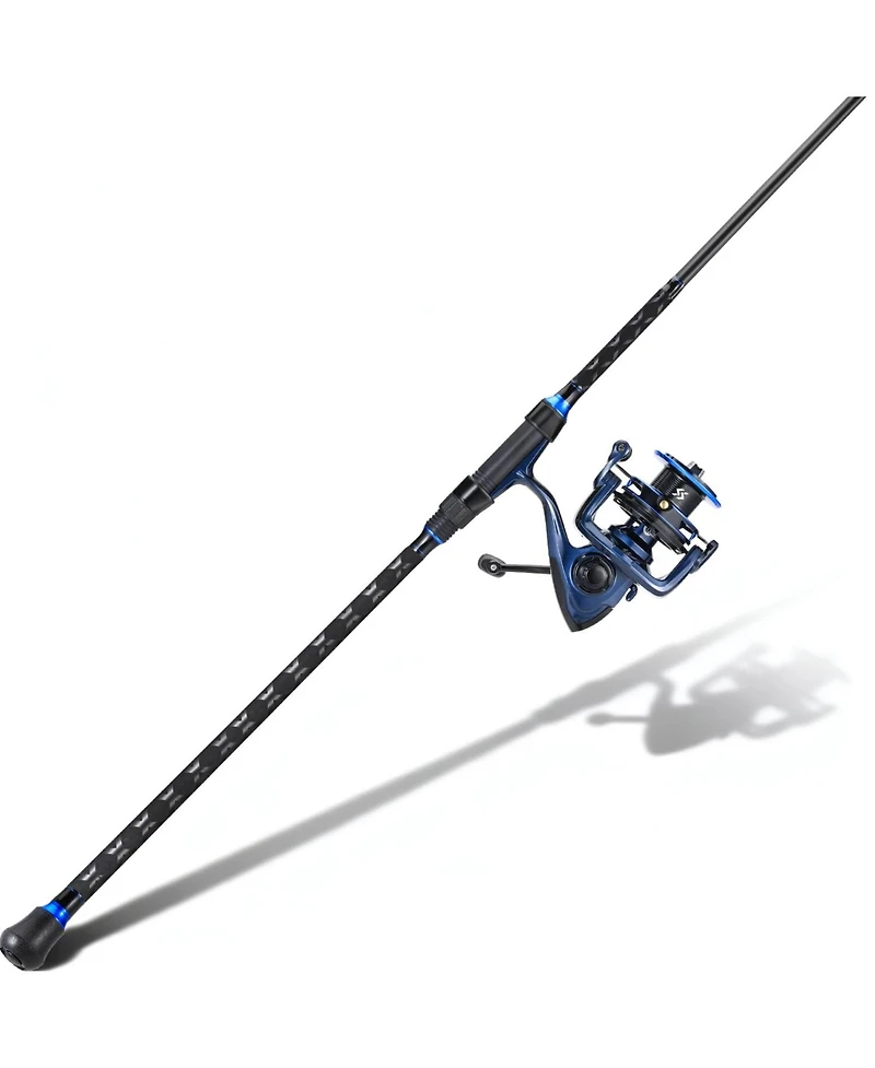 Aofar 10feet Surf Spinning Rod 3-Piece Heavy Saltwater