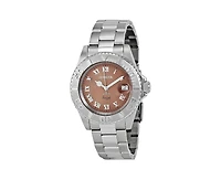 Invicta Women's 14362 Angel Quartz 3 Hand Copper Dial Watch