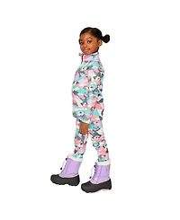Deux par Deux Little and Big Girl's (6-14) Two Piece Thermal Underwear