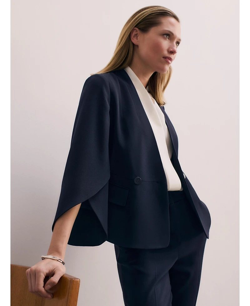 The Fold Women's Ansdell Clever Crepe Blazer