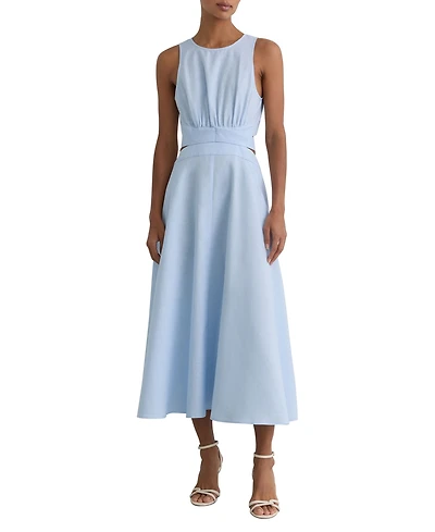 Reiss Women's Hazel Fit & Flare Cutout Midi Dress