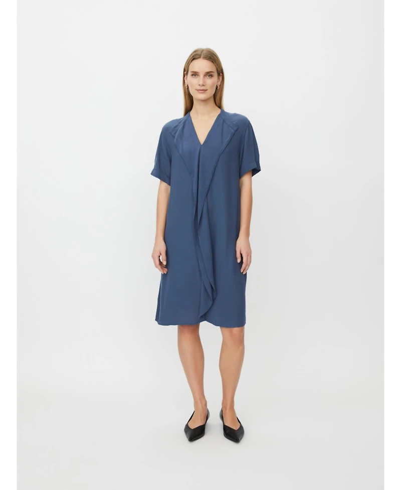 Masai Copenhagen Women's MaNysenna V-Neck Drape Detail Dress