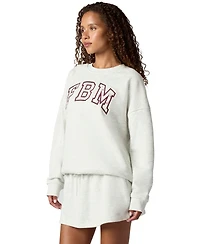 Florence By Mills Juniors' Crewneck Long-Sleeve Sweatshirt
