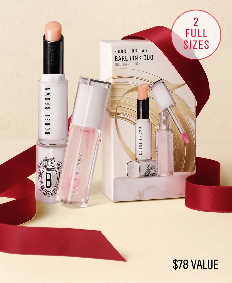 Bobbi Brown 2-Piece Tinted Lip Oil + Lip Balm Duo Gift Set