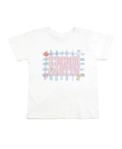 Sweet Wink Little Girls Kindergarten Pearl Patch Short Sleeve T-Shirt