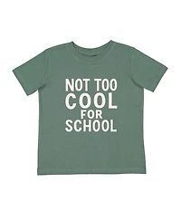 Sweet Wink Toddler Boys Not Too Cool For School Short Sleeve T-Shirt