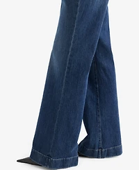 7 For All Mankind Women's Modern Dojo High-Rise Flare Jeans