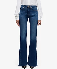 7 For All Mankind Women's The Leggy Mid-Rise Bootcut Jeans