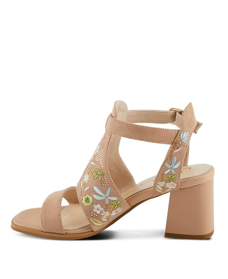 Azura Romantic Women's Pump with Genuine Leather Upper