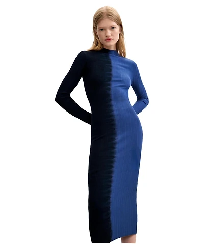 Desigual Women's Long-sleeved knit dress