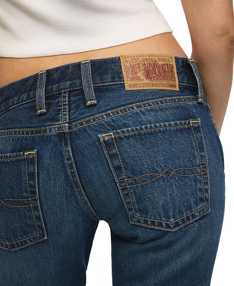 Lucky Brand Women's Ultra Low-Rise Lil Maggie Flare Jeans