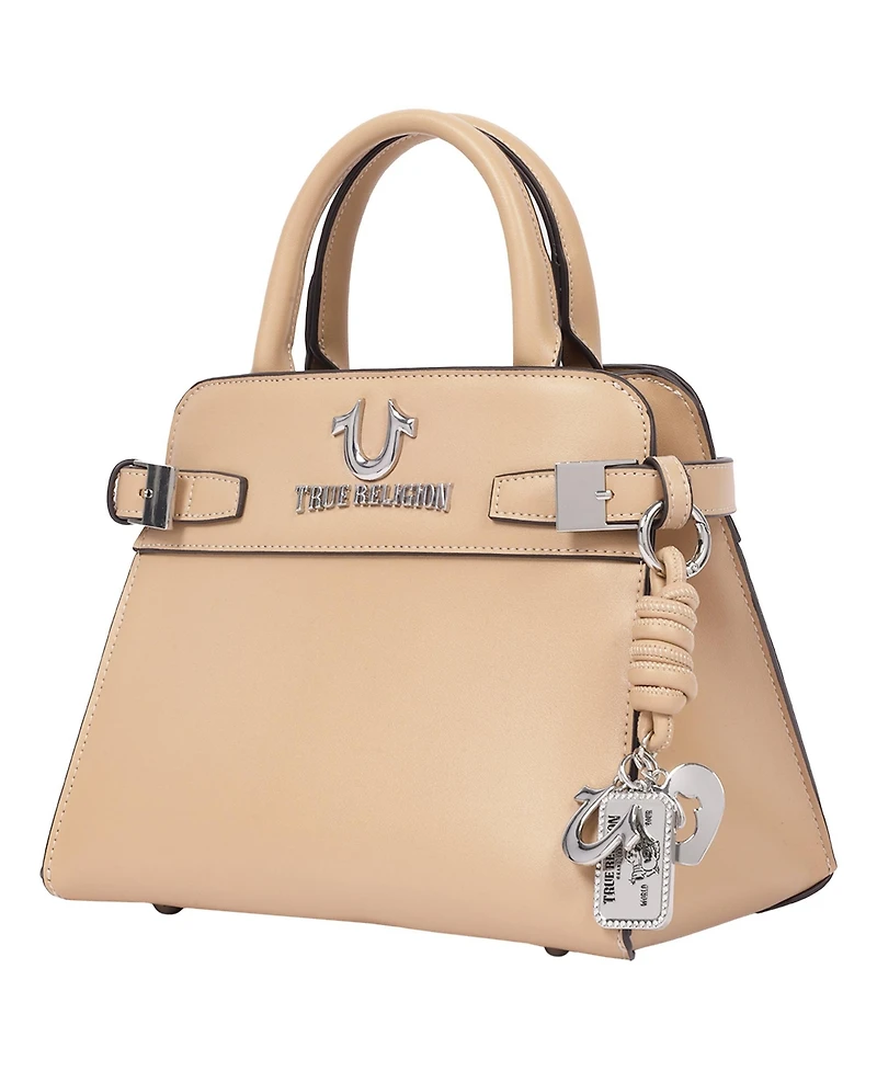 True Religion Multi-Strap Denim Shoulder Bag