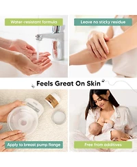 KeaBabies Organic Nipple Butter, Natural Cream Safe for Breastfeeding Moms, 2oz
