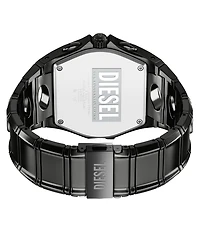 Diesel Men's D-Curve Quartz Chronograph Gunmetal Stainless Steel 48mm