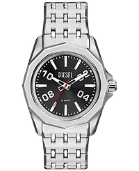 Diesel Men's Stinger Three-Hand Quartz Silver Stainless Steel 44mm