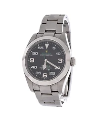 Pre-Owned Rolex Oyster Perpetual Air King Chronometer Automatic Watch in Stainless Steel 40mm
