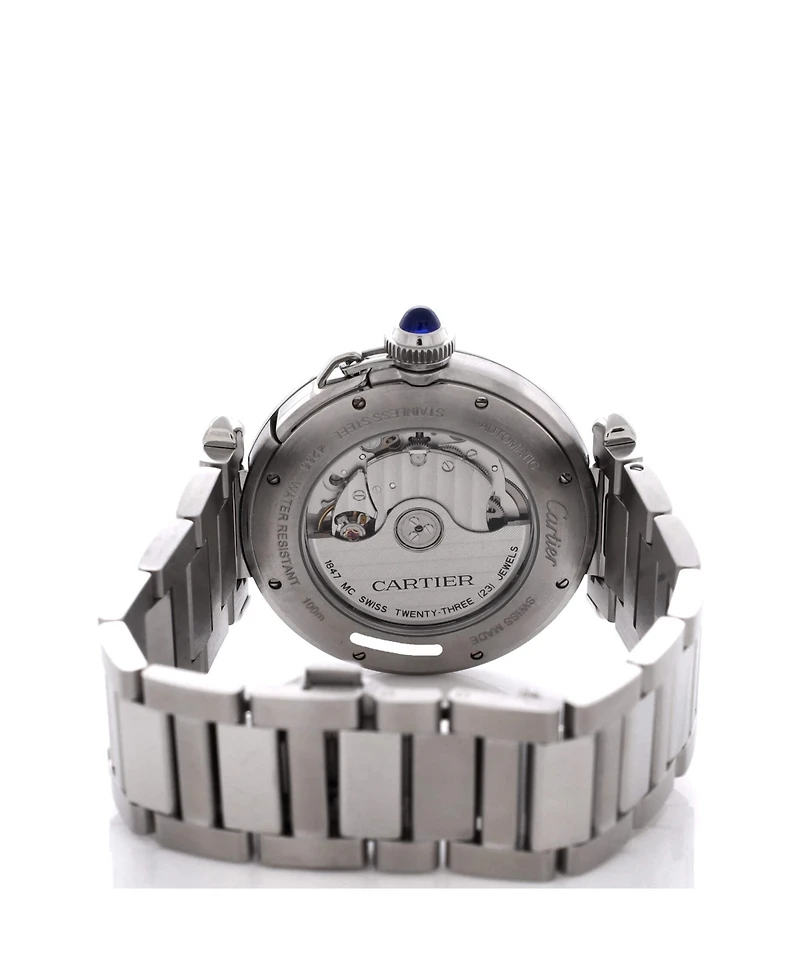 Pre-Owned Cartier Pasha de Cartier Automatic Watch in Stainless Steel 41mm