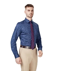 Bar Iii Men's Slim-Fit Remo Floral Dress Shirt