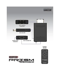 Retro-Bit Retro Prism Av to Hdmi Adapter for GameCube