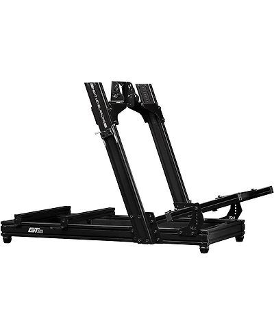 Next Level Racing 58.3"L x 32.5"W x 34.1"H Aluminum and Carbon Steel GtElite Lite Dedicated GT Adjustable Racing Cockpit